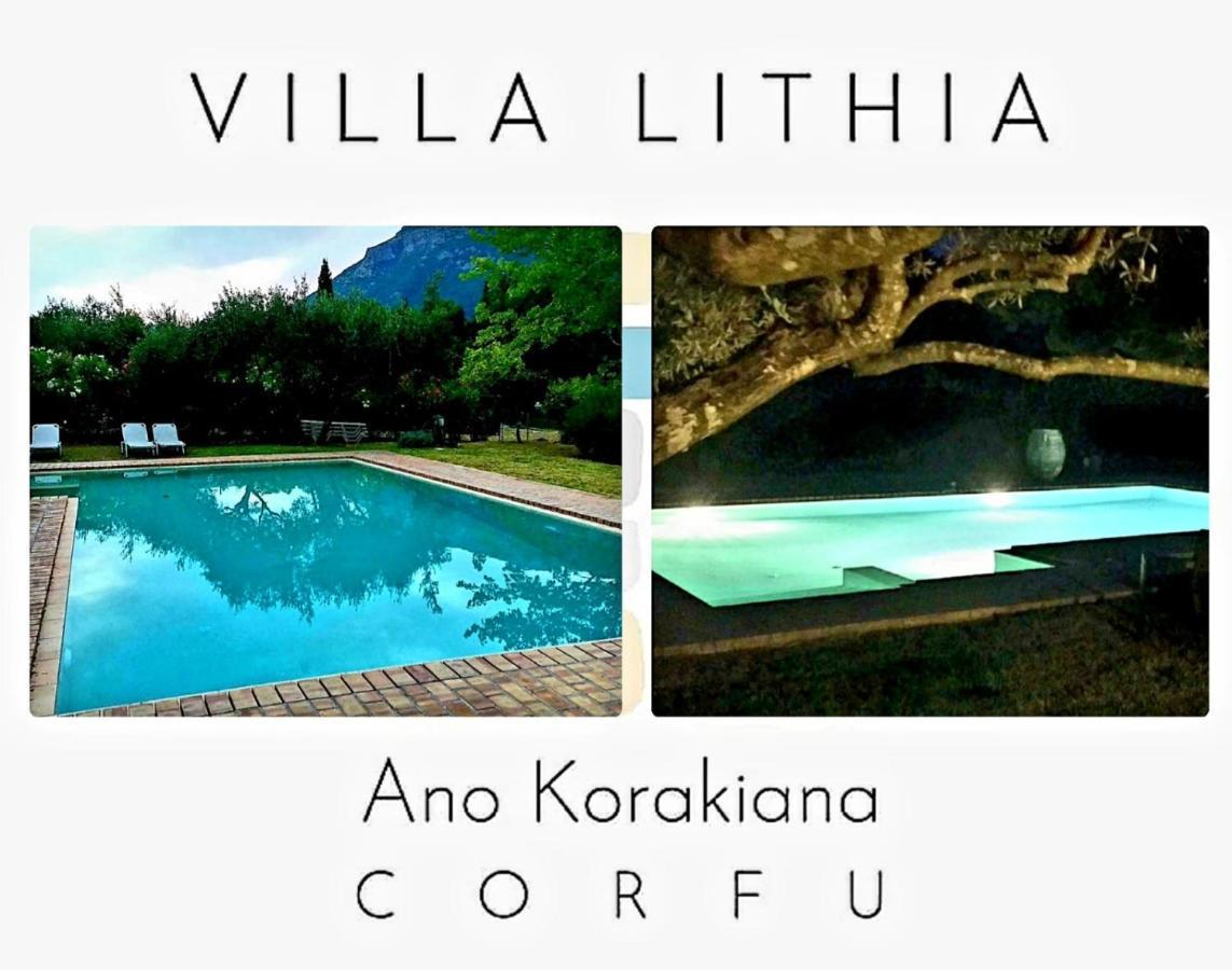 Villa Lithia Áno Korakiána Екстериор снимка