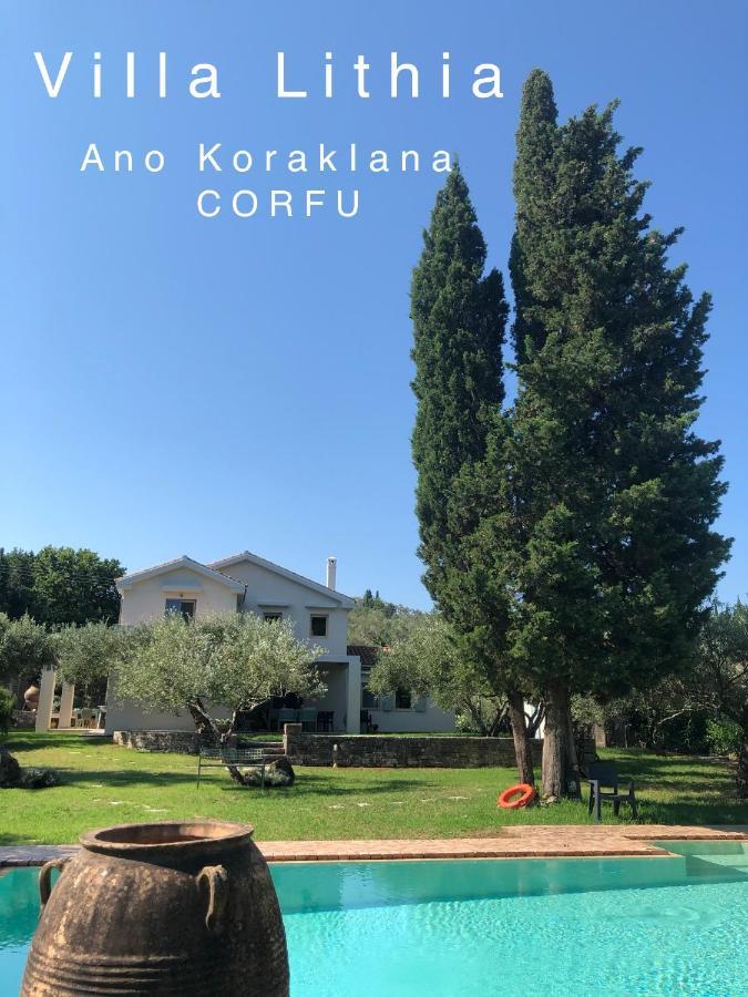 Villa Lithia Áno Korakiána Екстериор снимка
