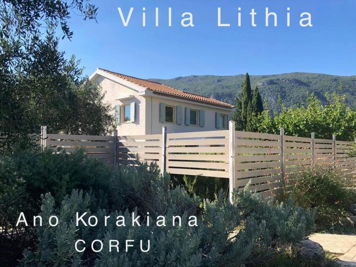 Villa Lithia Áno Korakiána Екстериор снимка