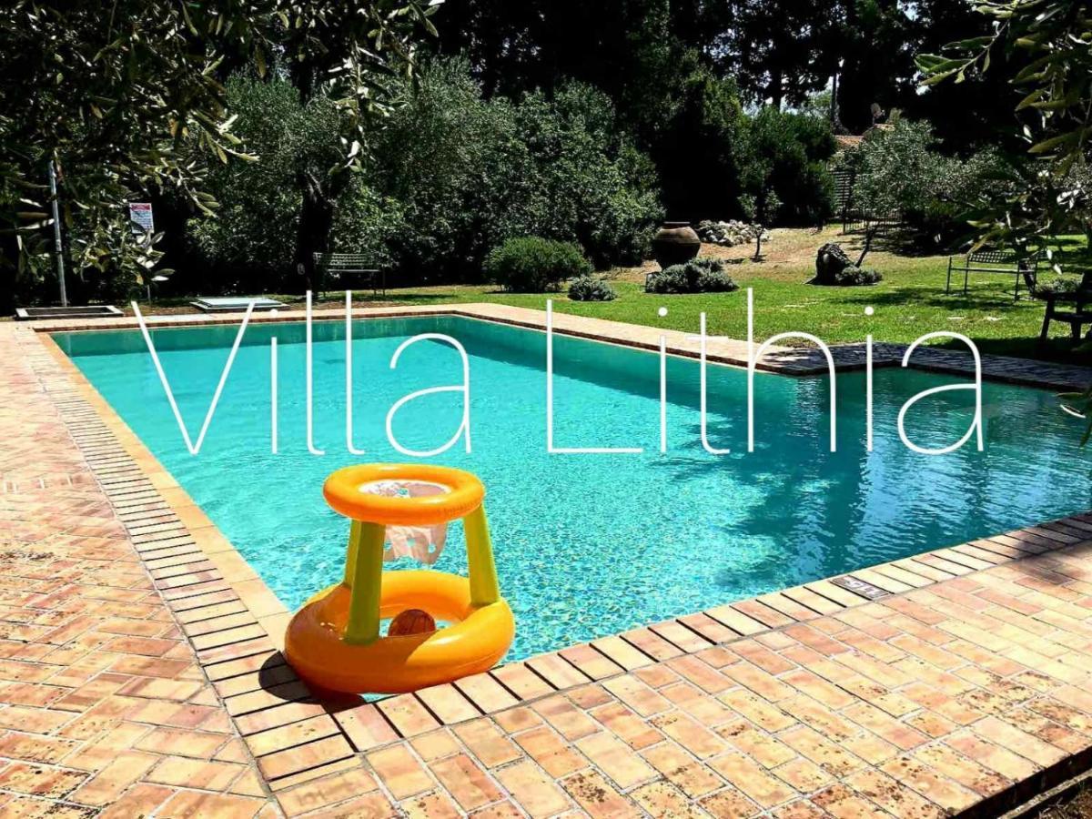 Villa Lithia Áno Korakiána Екстериор снимка